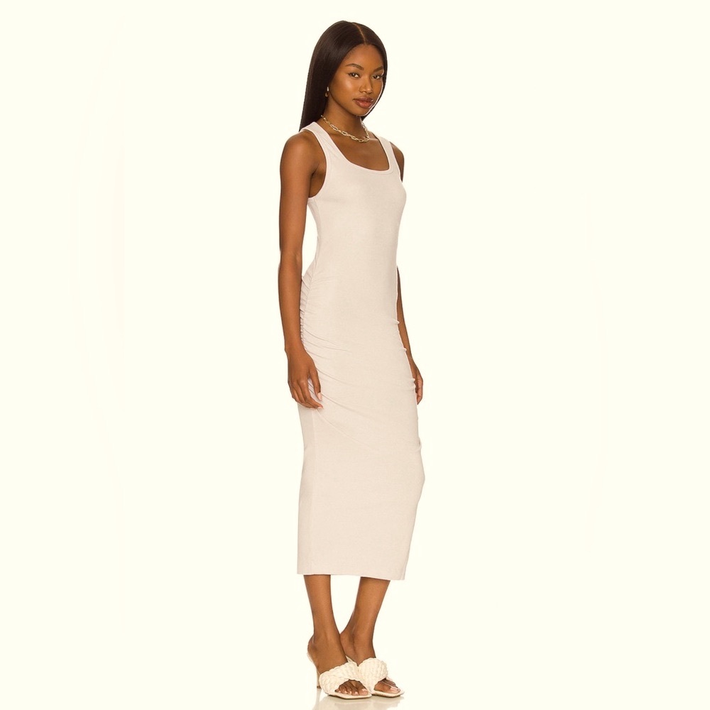 MICHAEL STARS SERENA RIBBED MIDI DRESS NWOT